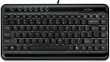 A4Tech KL-5 Black Space Saver Compact Keyboard (UK Layout)