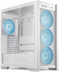 TUF Gaming GT302 White ARGB ATX Chassis, supports BTF