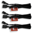 Noctua NA-SEC1 4-Pin PWM Fan Extension Cables, 3 pack