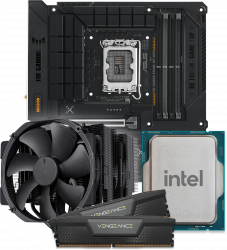 Intel CPU and DDR5 Micro-ATX Motherboard Bundle